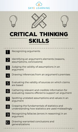 10 Critical Thinking Skills